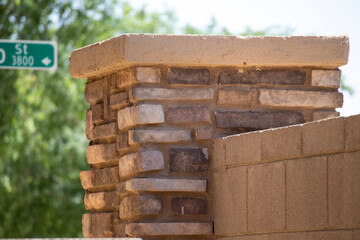 brick wall outdoors