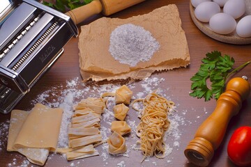 ingredients for pasta