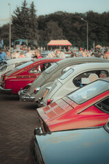 Naklejka premium Luxury old vintage retro car