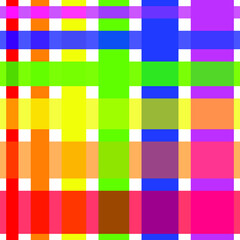Seamless wallpaper background of gay pride rainbow plaid pattern
