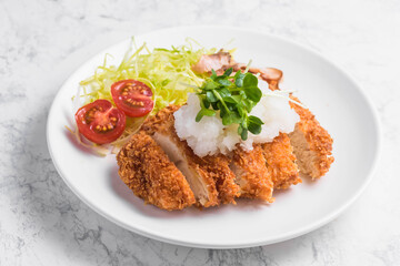 おろしチキンカツ
