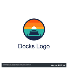 pier icon dock symbol 
