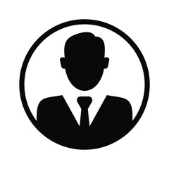 simple human male and female icons