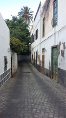 Small street in Agaete