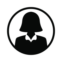 simple human male and female icons