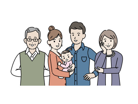 137 Best ３世代家族images Stock Photos Vectors Adobe Stock