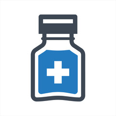 Drugstore icon, vector and glyph