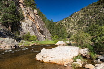 Big Thompson River and Canyon, Colorado
