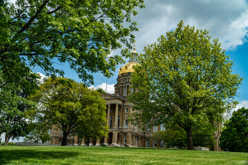 Iowa State Capitol Building - Des Moines, Iowa, USA