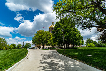 Iowa State Capitol Building - Des Moines, Iowa, USA
