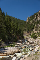 Big Thompson River and Canyon, Colorado
