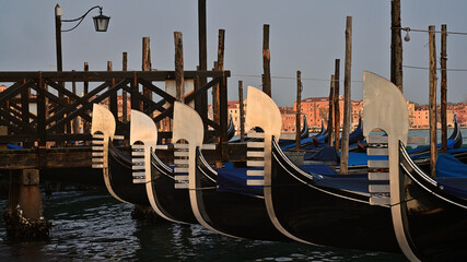 Gondeln in Venedig