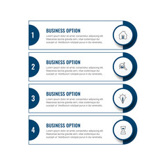 Business data visualization. timeline infographic icons designed for abstract background template. vector banner can be used for workflow layout, diagram,presentation, education or any number option.

