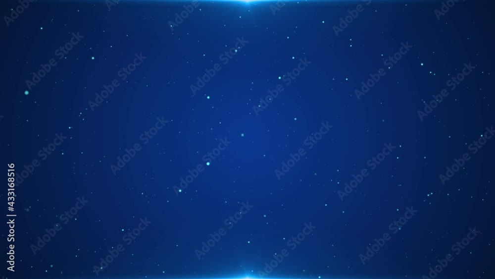 Wall mural abstract digital particle wave and light abstract background ,animation cyber or technology backgrou