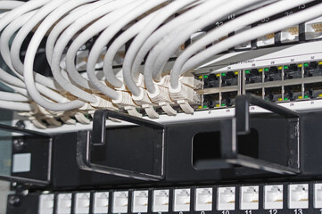 UTP Cat5e Cable with patch panel