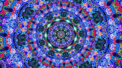 A Beautiful Multi Color  and complex Design Kaleidoscope, Best designs, Decoration, Illustration, Meditational, Psychedelic