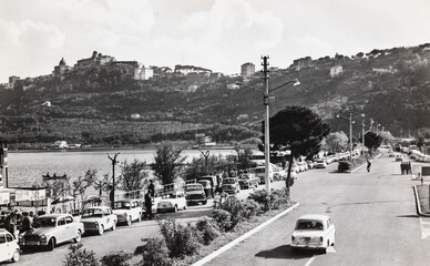 castelgandolfo landascape in the 60s