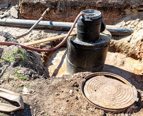 Repair and replacement of underground communications on the city street