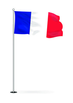 vector image of the national flag of France