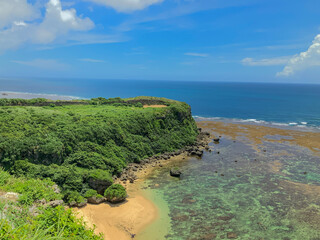 beach and sea