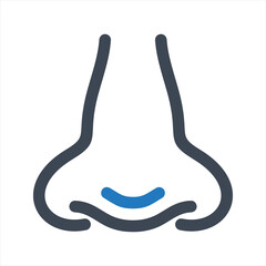 Rhino logy icon, vector and glyph