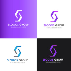 Modern and Creative S Letter logo Design Template For Your Company and Business