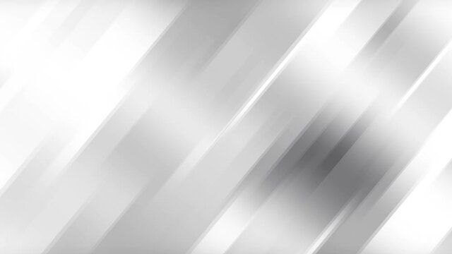 Grey silver metallic stripes. Geometric tech abstract motion background. Seamless looping. Video animation Ultra HD 4K 3840x2160
