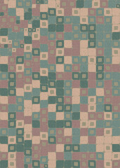 Abstract Geometric Pattern generative computational art illustration