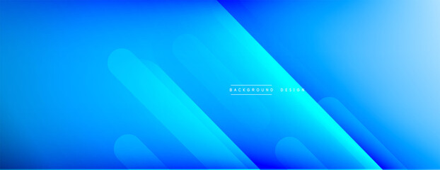 Fototapeta premium Dynamic lines abstract background. 3D shadow effects and fluid gradients. Modern overlapping forms