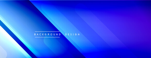 Dynamic lines abstract background. 3D shadow effects and fluid gradients. Modern overlapping forms