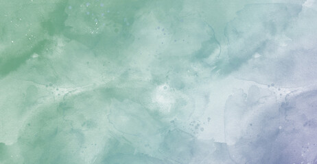 Pastel wet watercolor splash paint texture or grunge background design