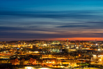 View of the city of Gothenburg