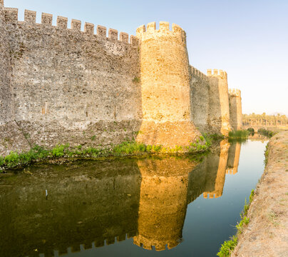 Mamure Castle view in Anamur Town