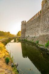 Obraz premium Mamure Castle view in Anamur Town