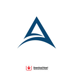 LOGO letter V A