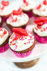 Red velvet cupcakes