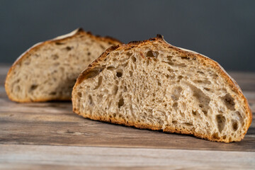 .Sourdough rye bread