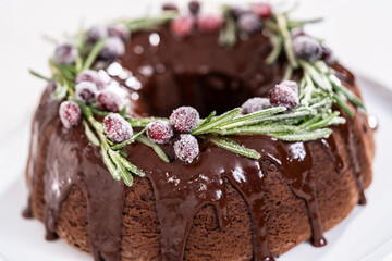 Chocolate bundt cake