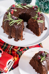 Chocolate bundt cake