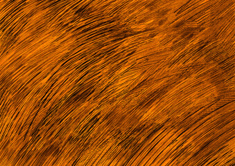 Hand-drawn Pattern Hair/Straw/Fur