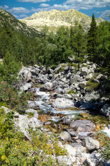 Beautiful Pyrenees mountain landscape from Spain, Catalonia.