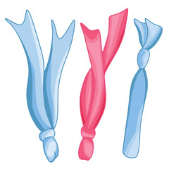 Retro ribbon for tag, great design for any purposes. Vector concept, shopping concept. Isolated badge vector graphic design.