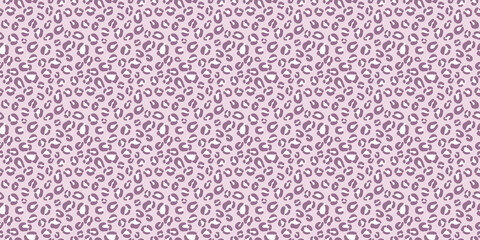 Cheetah seamless vector pattern background, pink © Kati Moth