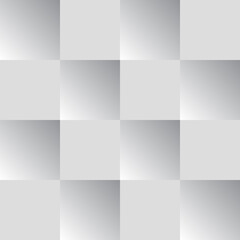Seamless pattern. Vector geometric background. Imitation 3D, checkerboard pattern