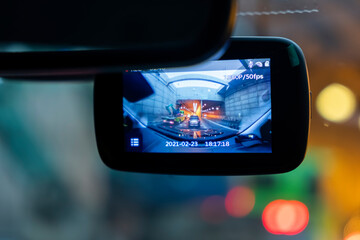 Selective car camera is able to capture excellent and clear images while driving into a tunnel...
