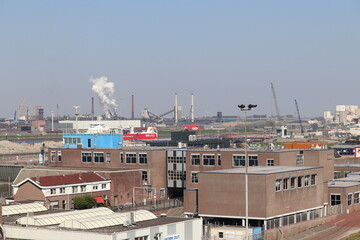 buildings in the harbor