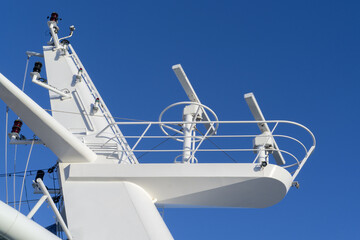 Radar of a cruise ship