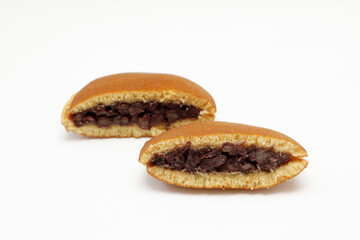 どら焼きの断面