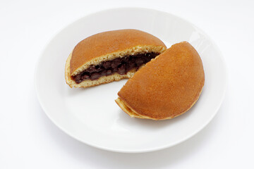 どら焼きの断面