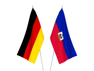 Germany and Republic of Haiti flags